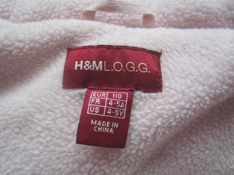 Vesta h&m vel. 110, h&m,110