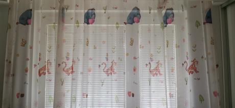 Zaclona do detskej izby macko pu, 