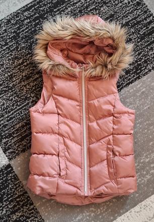 Vesta len vypratá 122/128, sedí skôr 116/122, h&m,116