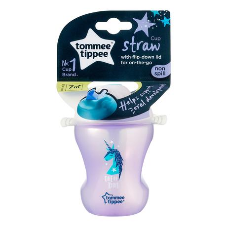 Tommee tippee 470157 pohár so slamkou 230ml, 7m+,