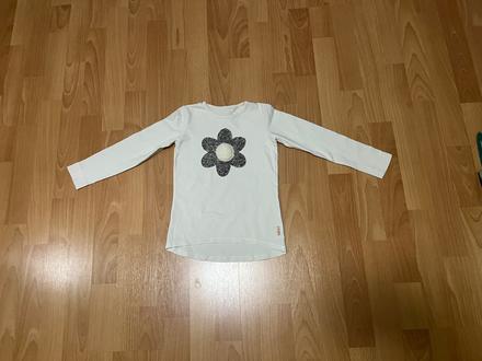 Dievčenské tricko s dlhým rukavom, 128