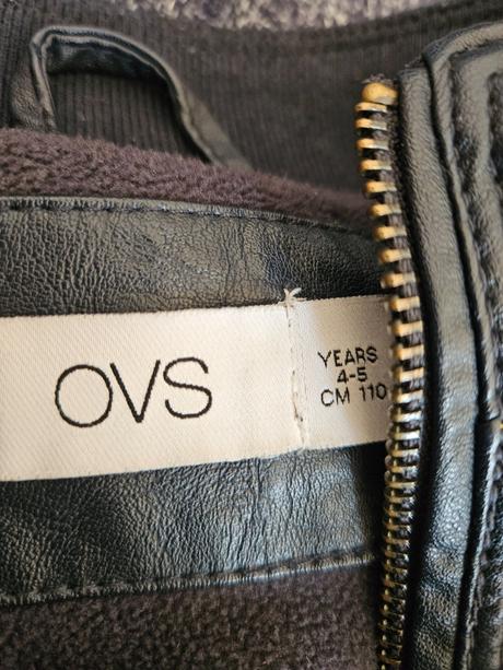 Koženková chlapčenská bunda oviesse, v.110, 110