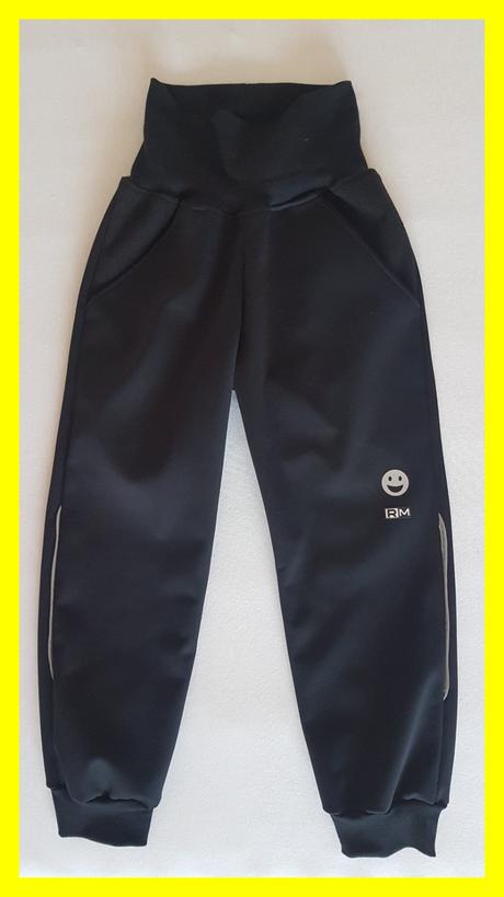 Softshellové nohavice letné zimné reflexné, 80 - 140