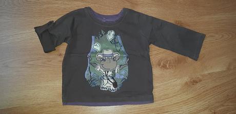 Tričko s roll-up rukávmi 6-9 m., george,68