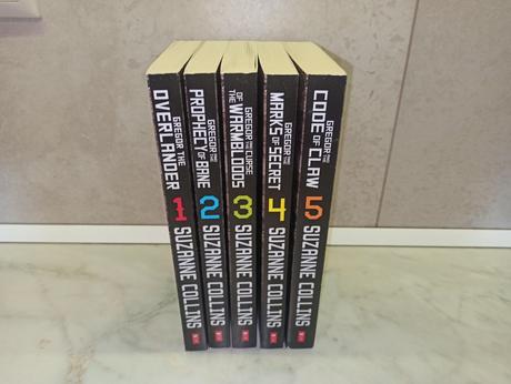 Suzanne collins - the underland chronicles x5,