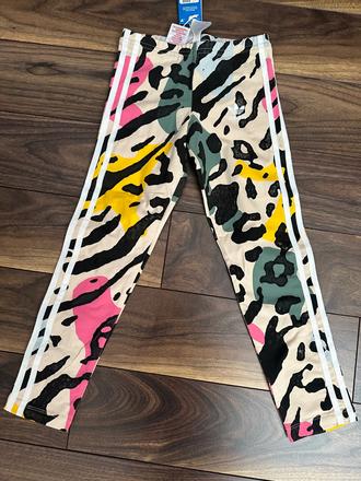 Dievčenské legíny, adidas,128