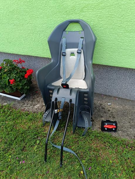 Detská sedačka na bicykel polisport, 