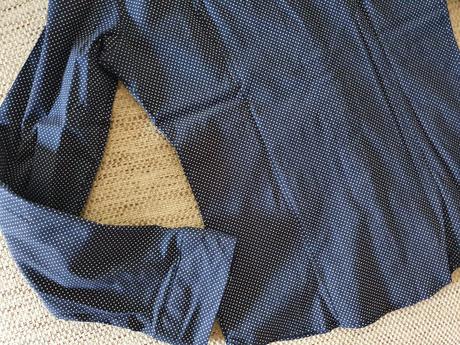 Bodkovaná košeľa elastická veľ. m, m