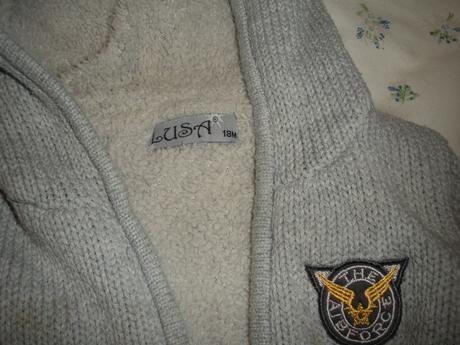 Zateplený svetrík 80/86, lusa,80