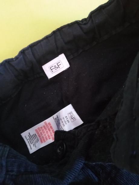 Zateplené nohavice, f&f,104