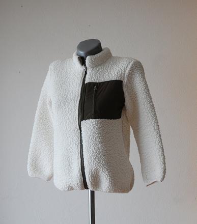Štýlová dievčenská "teddy" bunda, bonprix,140