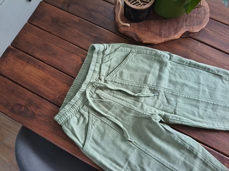 Bebe bavlnené krásne nohavice s vysokým pásom s, bebe,s