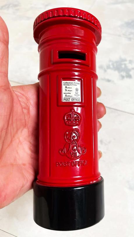 London post box pokladnička, 