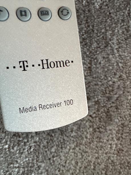 Diaľkové ovládače t home média receiver 100,