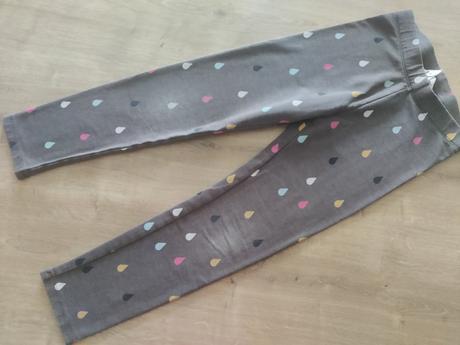 Zateplené legínky, h&m,116