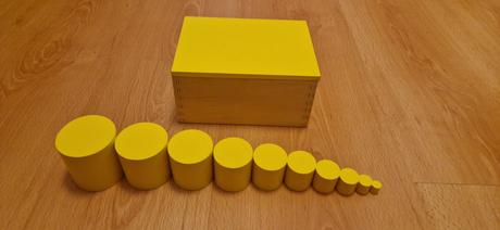 Montessori farebné valčeky bez úchytov, 