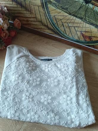 Mikina s čipkou 122/ 128, 128