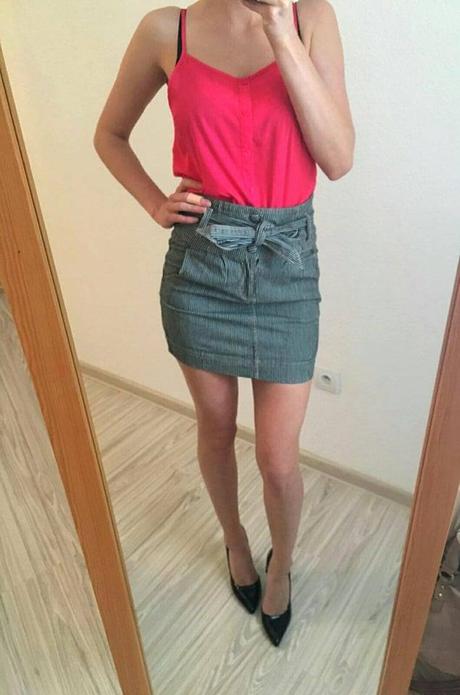 Dámska džínsová sukňa reserved, reserved,34