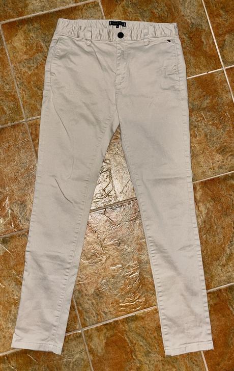 Rifle slim tommy hilfiger veľ 164, tommy hilfiger,164