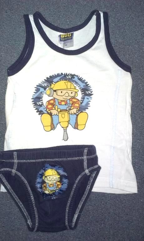 Tielko a slipky s obrázkom bob staviteľ, 98