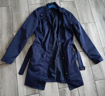 Tmavomodrý plašť - s - gate, gate,s
