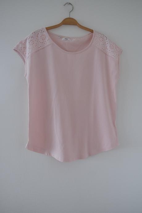 Tričko bledoružové, 40