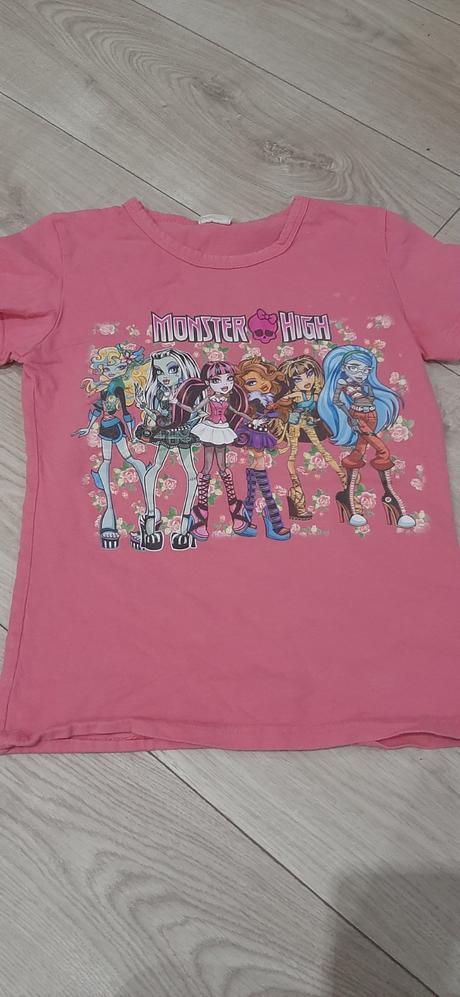Tričko monster high, 140