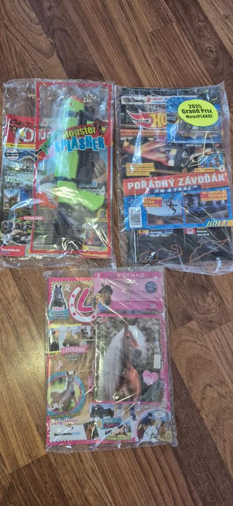 Predam destke časopisy aj s.hračkou, 