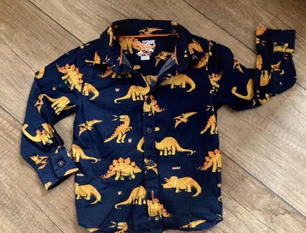 Košeľa s dinosaurami, f&f,86