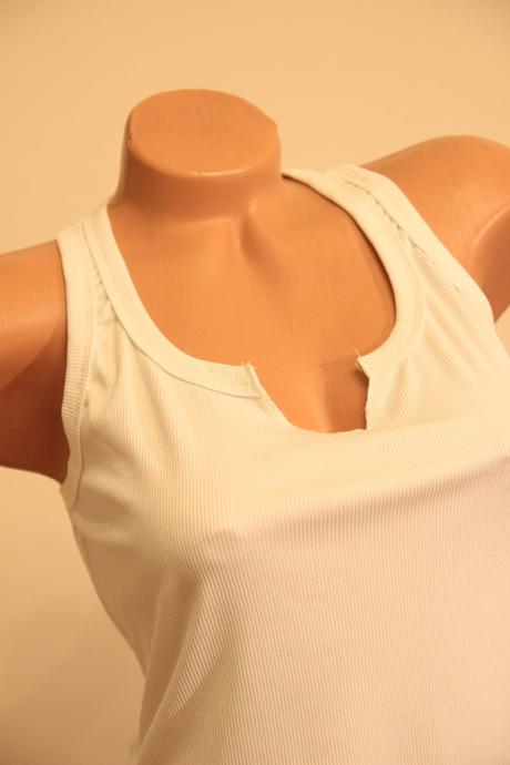 Biely body top, m, m