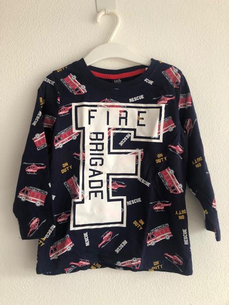 Tricko dlhy rukav hasicske, kiki&koko,104