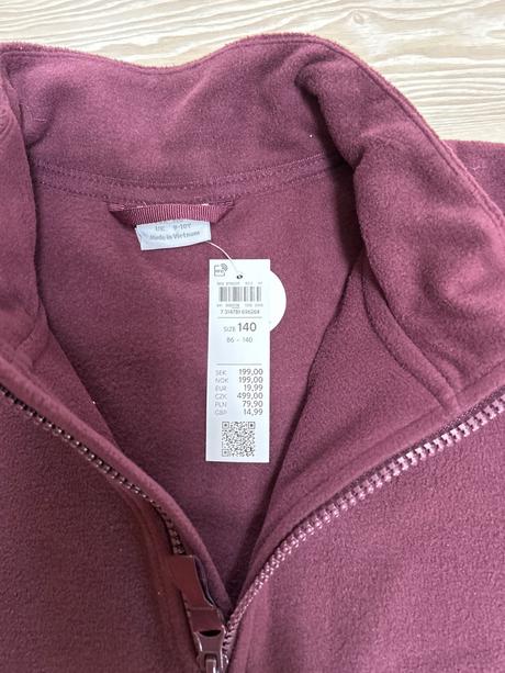 Flisova suprava lindex, lindex,140