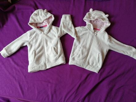 2x biele chlpatky, lupilu,86