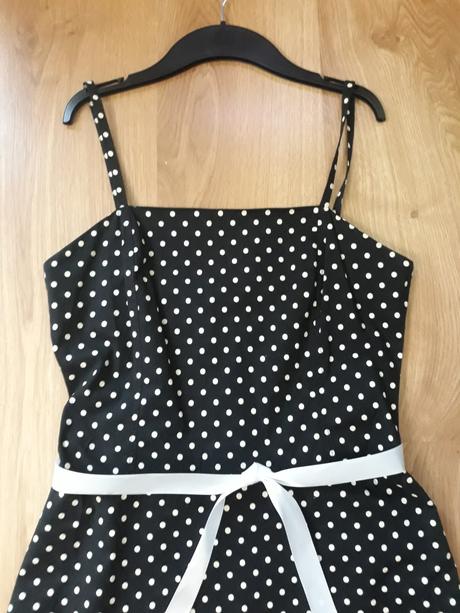 Bodkované šatičky, h&m,40