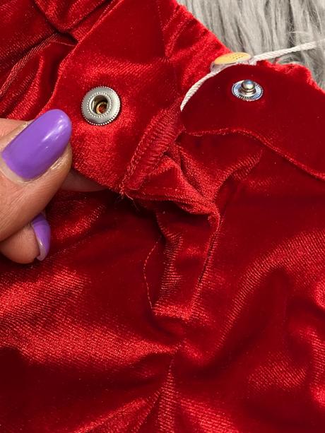 Dievčenské elegantné šortky červené (12 mes.), original marines,80