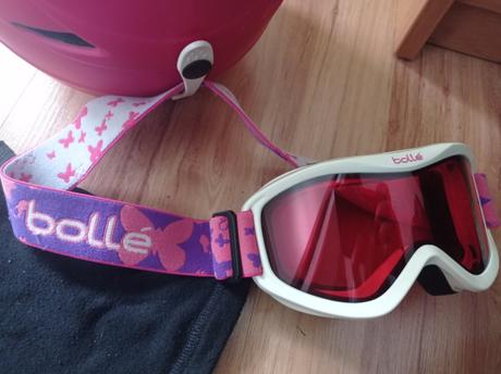 Lyziarska prilba, kukla,okuliare, uvex