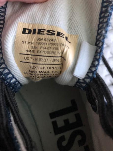 Tenisky diesel, diesel,37