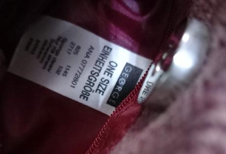 Staroružová látková kabelka, george