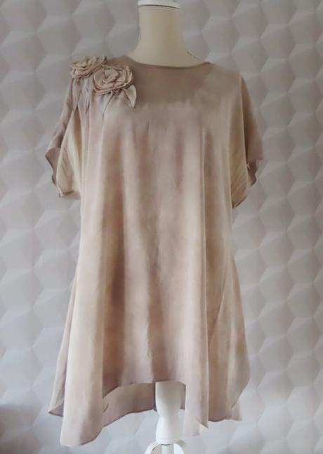 Hodvábna tunika veľ. xl, xl