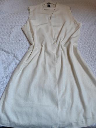 Dlhá vesta s ľanom, lindex,xl