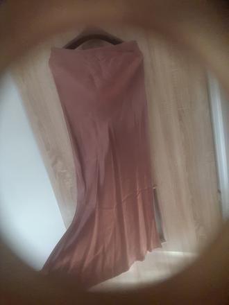 Saténová sukňa - farba pecan brown, sinsay,m