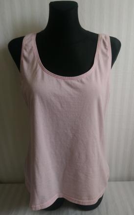 Dámsky ružový elastický top, janina, xl
