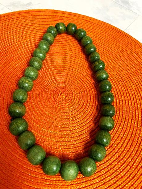 Naturálne drevené korále, 