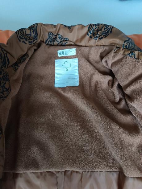 Zimná bunda, h&m,140