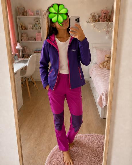 Bunda prechodná softshelova, lewro,152