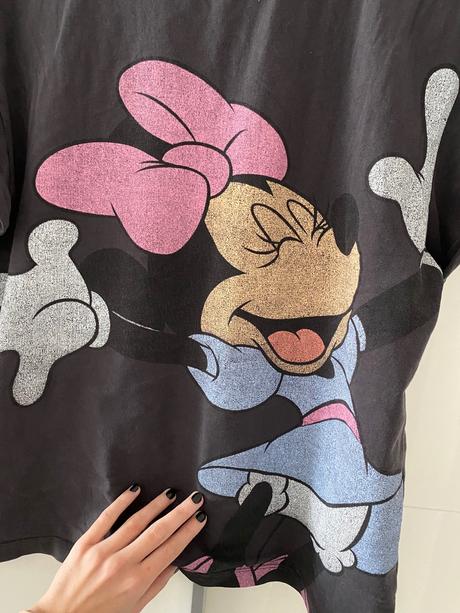 Minnie tričko, h&m,s