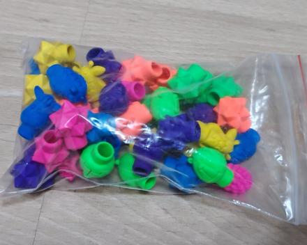 Hravé gumicky na ceruzky, 