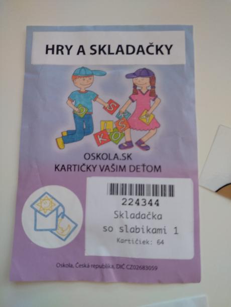 Skladačka so slabikami, 