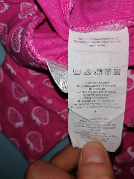 Bavlnené nohavice 6-9 mesiacov, 74