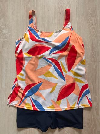 Plavky jednodielne, decathlon,s